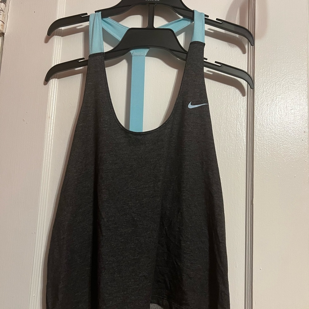 Nike Charcoal Dri-FIT Tank